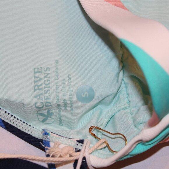 New Carve designs size small Logan kaleidoscope color one piece swimsuit - Picture 4 of 9